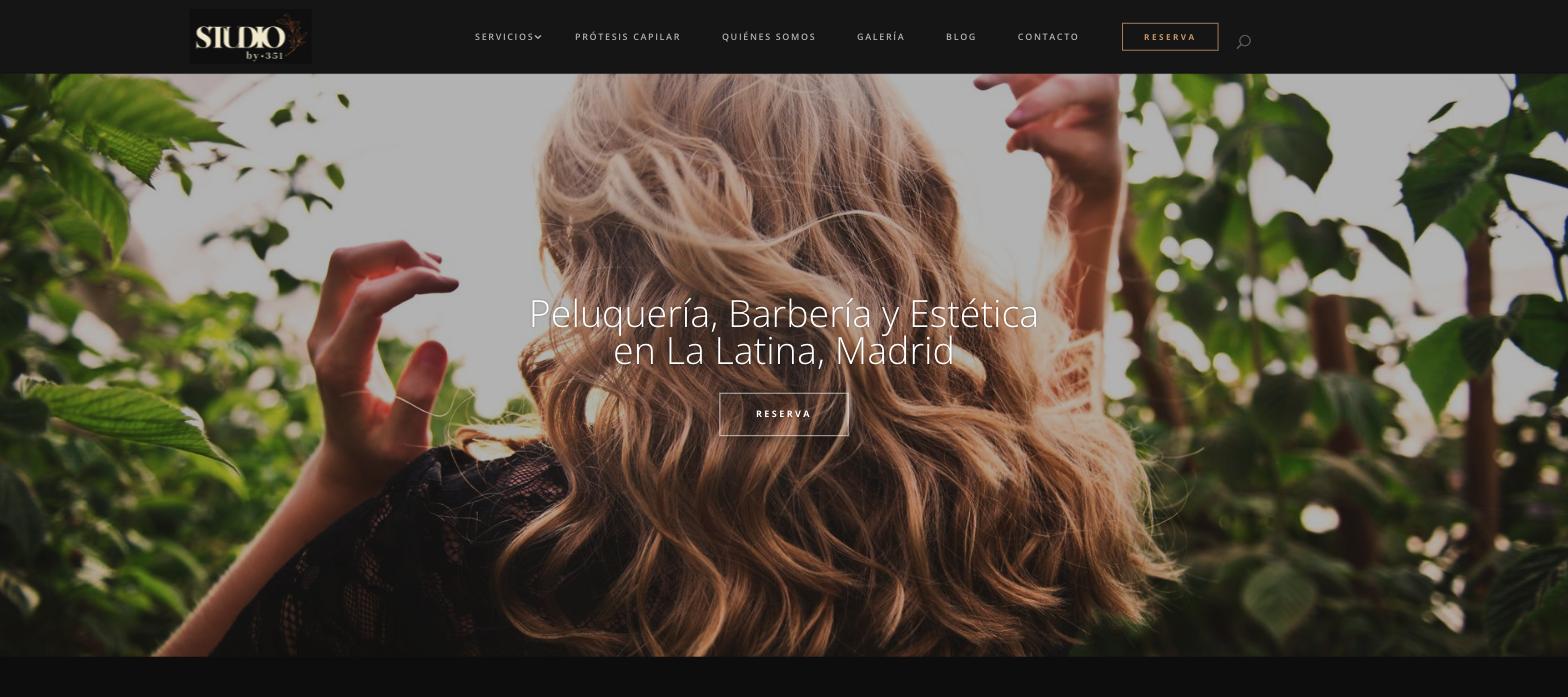 Studio by 351 — Peluquería, Barbería y Estética en La Latina, Madrid